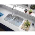 PL-VS4060 Stainless Steel Double Bowl Undermount Kitchen Sink