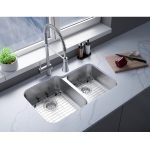 PL-VS6040 Stainless Steel Double Bowl Undermount Kitchen Sink