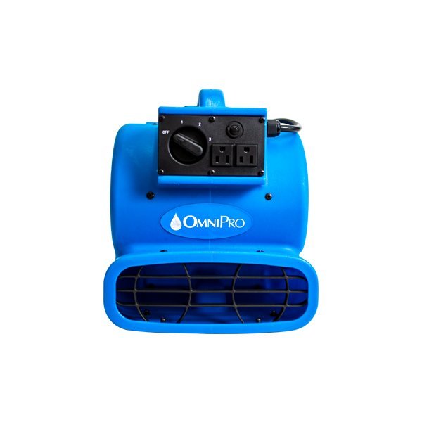 OmniDry - Mini - Air - Mover - with - GFCI - Blue - v1
