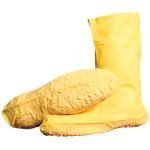 Yellow Latex Boot Covers