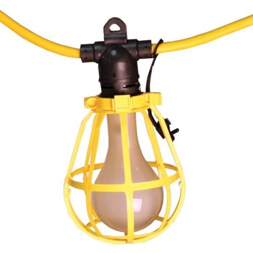 Light String with Plastic Cages