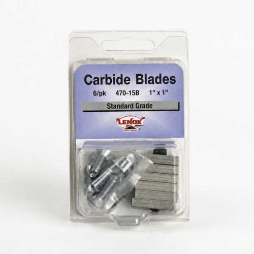 Carbide cutter blades 6 pack for rotary floor machines