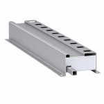 GROVES 60 inch outside rail with wood slot for material storage racks