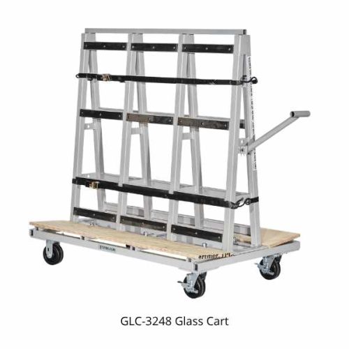 GROVES glass cart for transporting glass materials