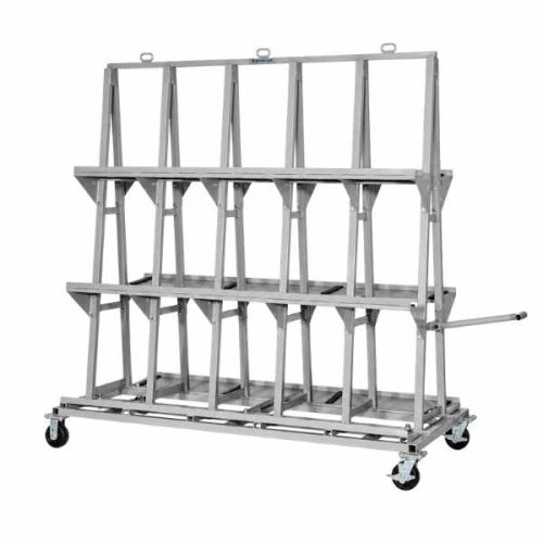 GROVES outside rail with optional Easy Slide for storage racks