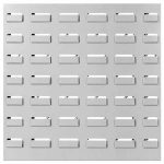 GROVES tool storage system louvered panel with mounting bar