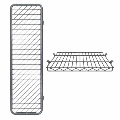 GROVES tool storage system security option with shelf and lockable door