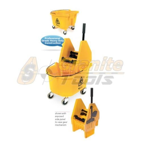 Delamo Heavy Duty Side/Down Press Wringer Bucket Combo - Imagen Gallery 2