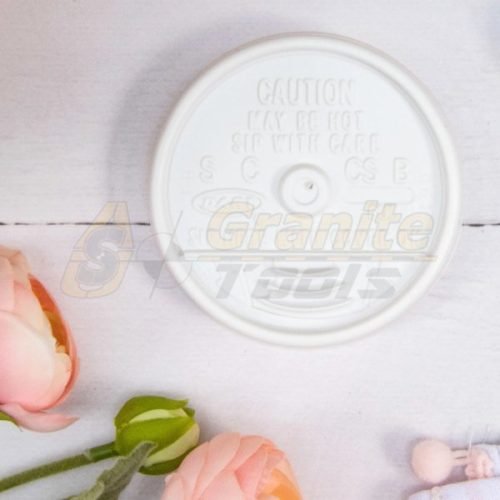 Dart White Foam Drinking Cups & Lids - Imagen Gallery 3