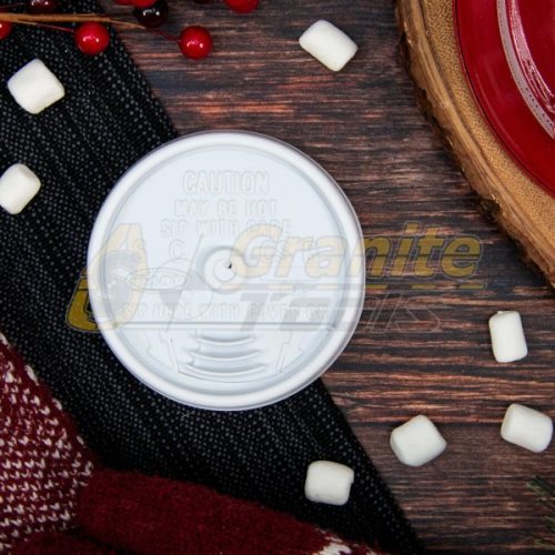 Dart White Foam Drinking Cups & Lids - Imagen Gallery 4