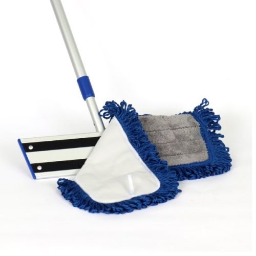 Fringed Dust Mops With Hook & Loop Backing