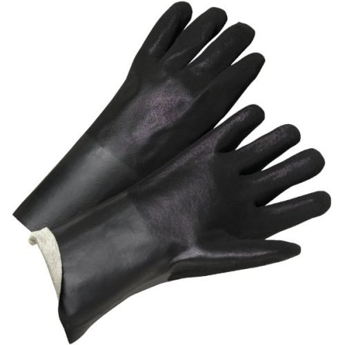 PVC Gloves with Interlocking Lining
