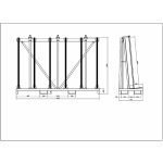 Aardwolf Single Side Transport Rack SSTR-2440 - PL