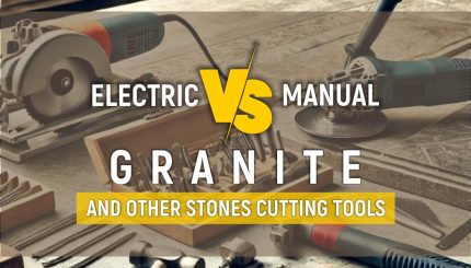 Electric vs. Manual Granite Cutting Tools