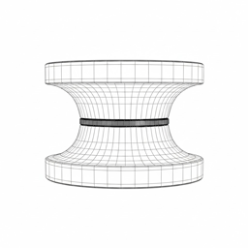 Full Bullnose Edge Profile Full bullnose edge profile for stone countertops