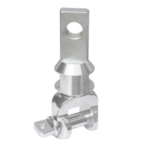Aardwolf Forged Aluminium Swivel for lifting clamp applications in confined space