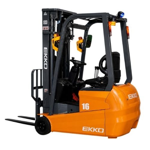 EKKO EK16A-138 3 wheel electric forklift for confined spaces