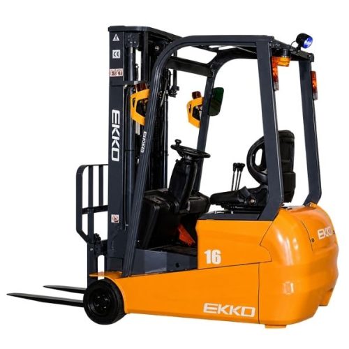 EKKO EK16A-177 3 wheel electric forklift for confined spaces