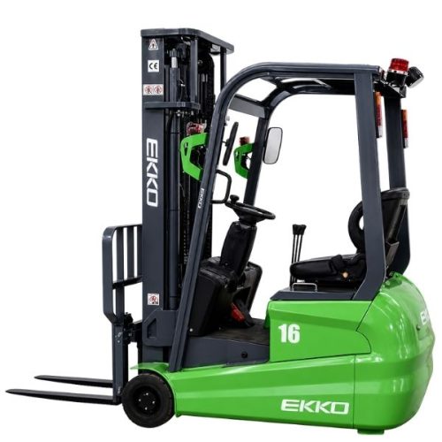 EKKO EK16A-189Li 3 wheel lithium forklift for tight spaces