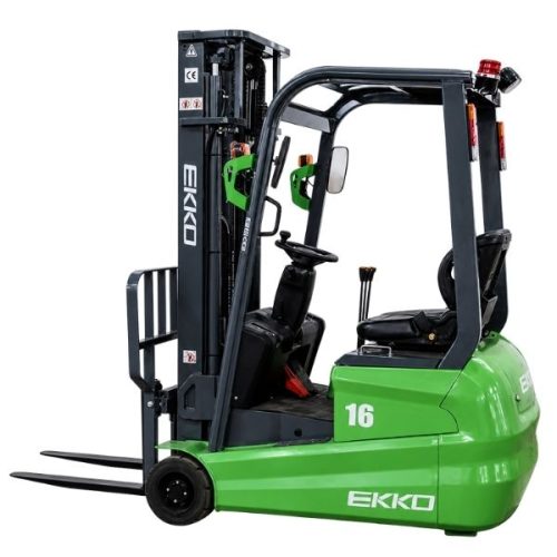 EKKO EK16A-216Li 3 wheel lithium forklift for tight spaces