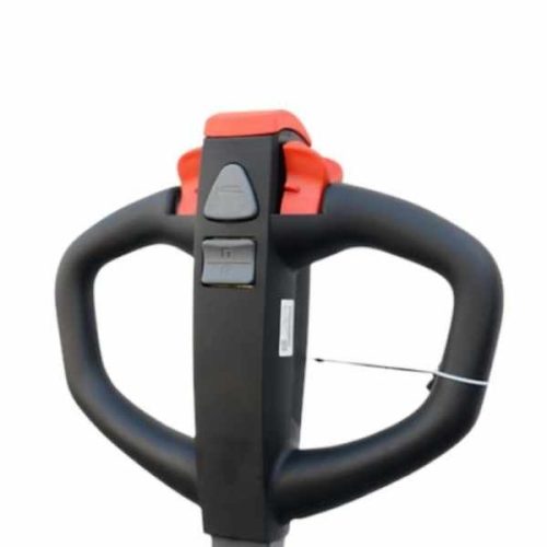 Rear detail view EKKO EP20JLi Full Electric Pallet Jack operating handle