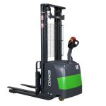 EKKO EB18C-145Li full powered lithium straddle stacker for warehouse handling