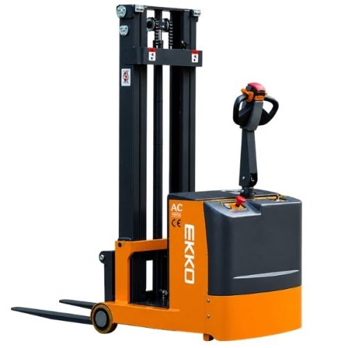EKKO EK07S fully powered counterbalance walkie stacker for material handling