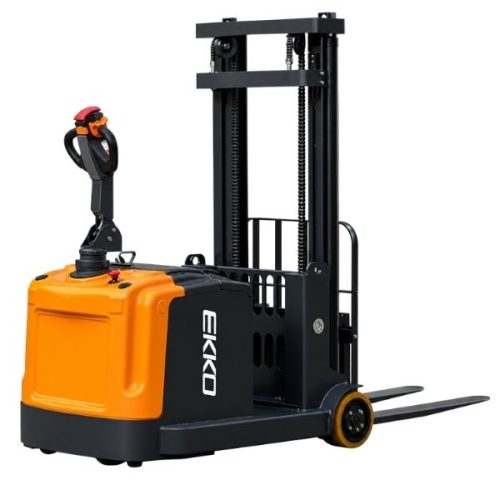 EKKO EK14 fully powered counterbalanced walkie stacker for material handling