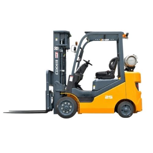 EKKO EK25CLP liquid propane 4 wheel forklift for material handling
