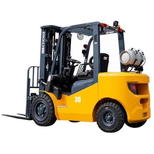 EKKO EK30LP liquid propane 4 wheel forklift for material handling