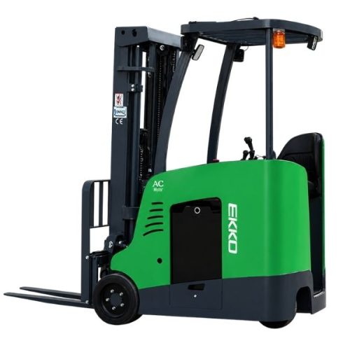 EKKO EK18RF-Li stand-up rider forklift for material handling