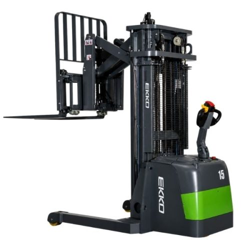 EKKO ER15-216Li walkie reach truck for warehouse material handling