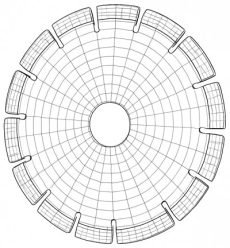 Bridge Saw Blades Bridge saw blades for cutting stone