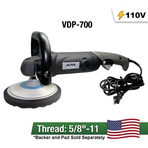 Alpha VDP-700 variable speed rotary polisher