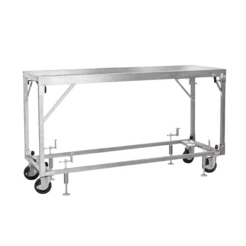Aardwolf Premium Fabrication Table Galvanized for workshop fabrication and material support