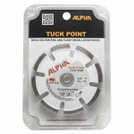 Alpha Tuck Point TP0478 wheel for brick re-pointing