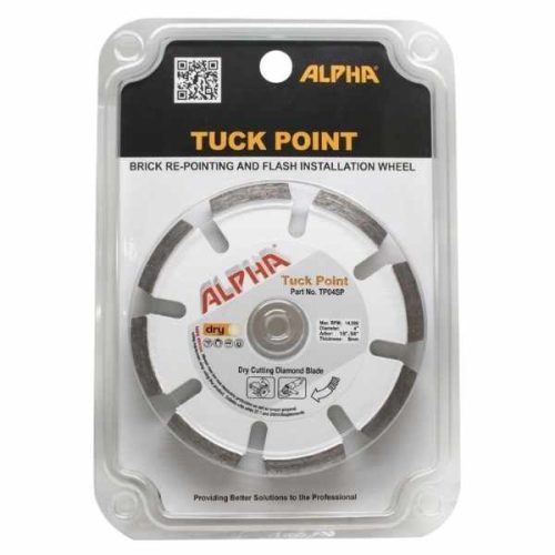 Alpha Tuck Point TP0478 wheel for brick re-pointing