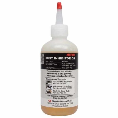 Alpha AIR-008 rust inhibitor oil for pneumatic tool maintenance