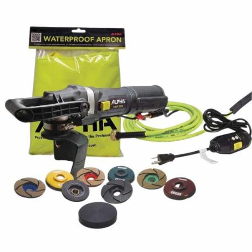 Alpha Scratch Removal Kit for stone scratch removal and seam polishing
