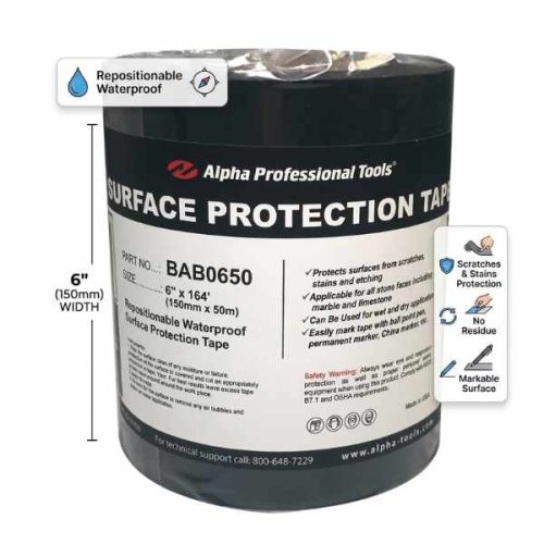 Alpha Surface Protection Tape for stone industry surface protection
