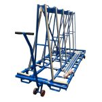 Weha Blue Break-Down A Frame for storing and transporting stone countertops and islands