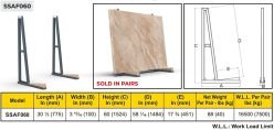 Abaco Single Sided A-Frame 060 - On Page