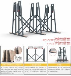 Abaco Triple Side Folding Truck A-Frame 056 - On Page