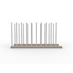 Abaco QLI Universal Slab Rack 010 Pro Galvanized - Imagen Gallery