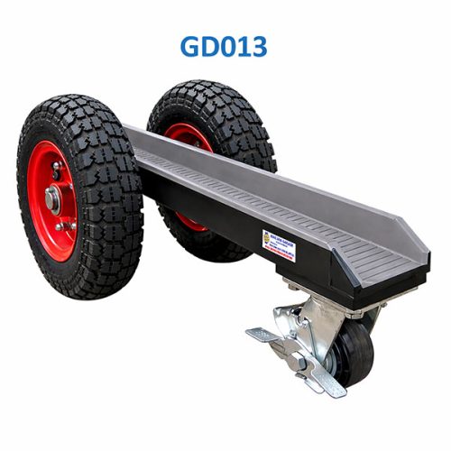 Abaco 3 Wheels Slab Dolly GD013 for moving stone slabs on uneven surfaces