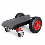 Abaco 4 Wheels Slab Dolly GDS003 for transporting stone slabs in warehouses and work sites
