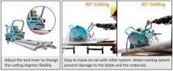 Abaco Stone Rail Saw - On Page