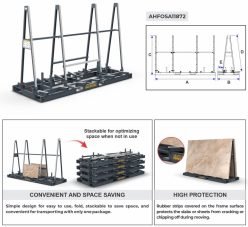 Abaco Heavy-Duty Folding One-Stop A-Frame 11872 - On Page