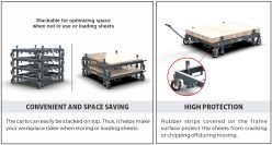ABACO Flat Stacking Cart 060 - On Page