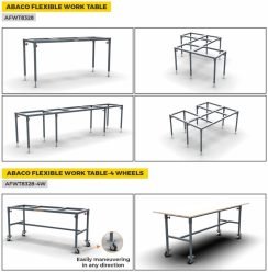 ABACO Flexible Work Table 8328 - On Page